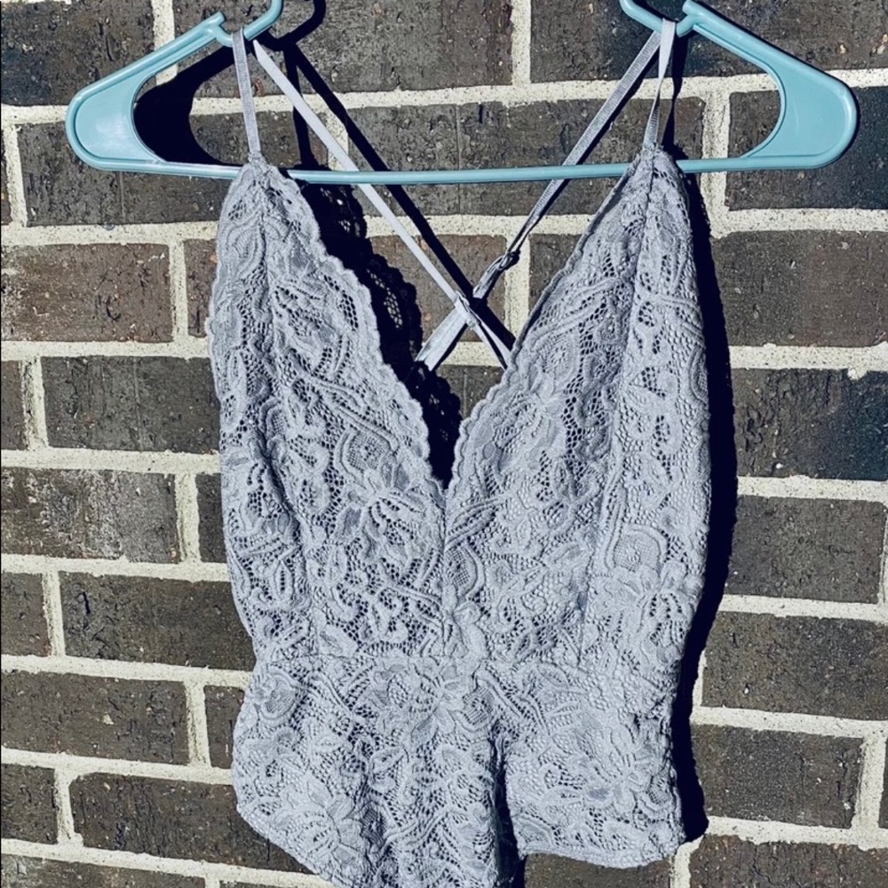 Windsor lace bustier bodysuit